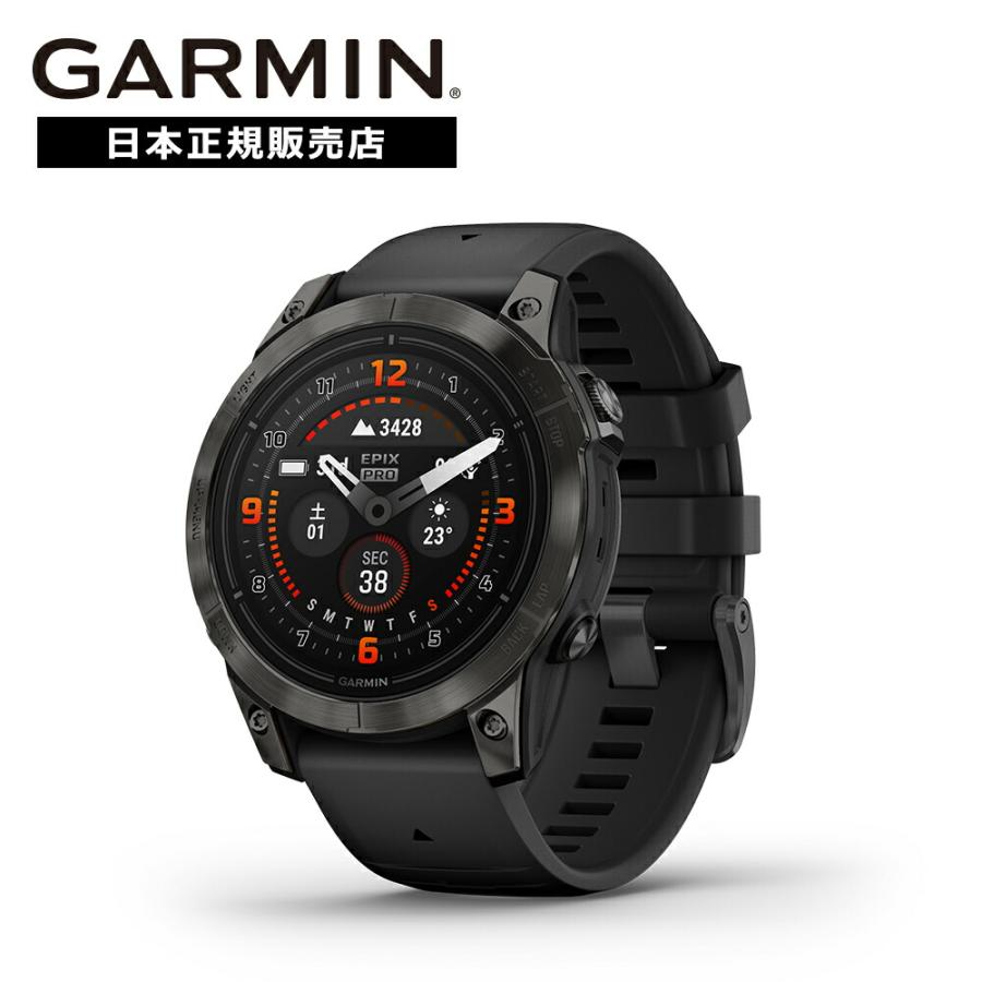 GARMIN ガーミン エピックス プロ epix Pro 47mm Sapphire Carbon Gray 