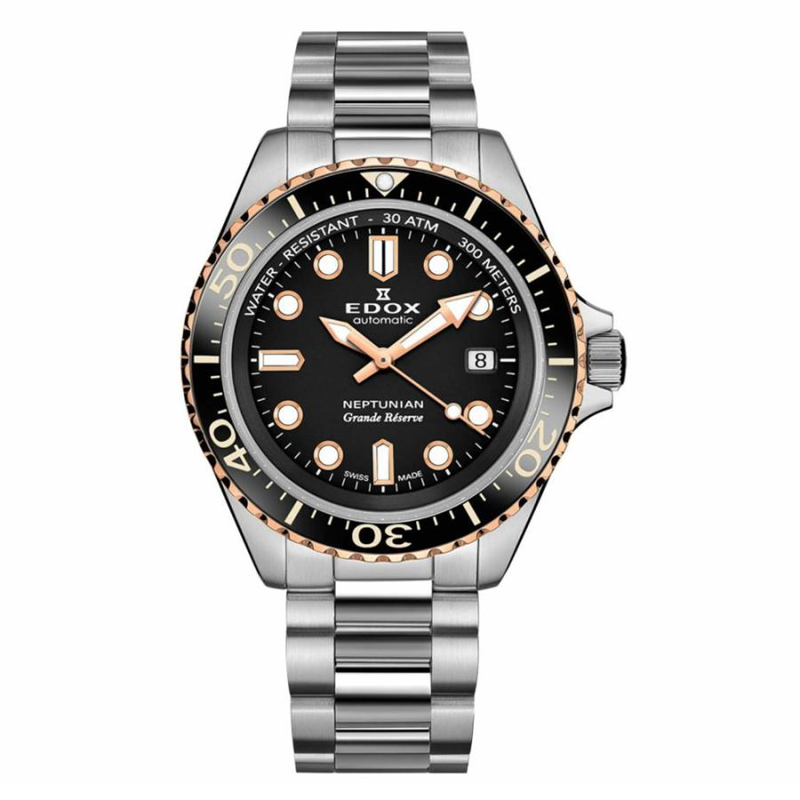EDOX（エドックス） ネプチュニアン グランデ リザーブ デイト