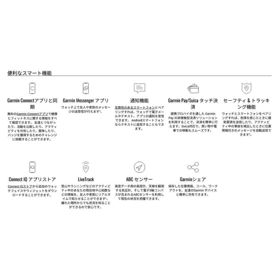 ガーミン GARMIN Instinct3 Dual Power 45mm インスティンクト3 デュアルパワー 010-02934-30 010-02934-33 日本正規品の画像