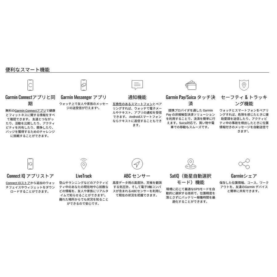 ガーミン GARMIN Instinct3 AMOLED 50mm インスティンクト3 アモレッド GPS スマートウォッチ 010-03020-30 010-03020-33 限定 日本正規品の画像