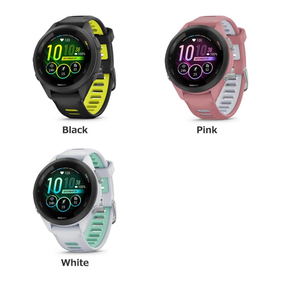 gm-runner3 ガーミン GARMIN Forerunner 265S Music 010-02810-43 010-02810-44 010-02810-45 フォーランナー 国内正規品｜jw-oomiya｜05