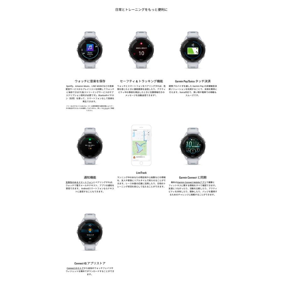 GARMIN（ガーミン） [期間限定価格] GARMIN Forerunner 265S Music 010