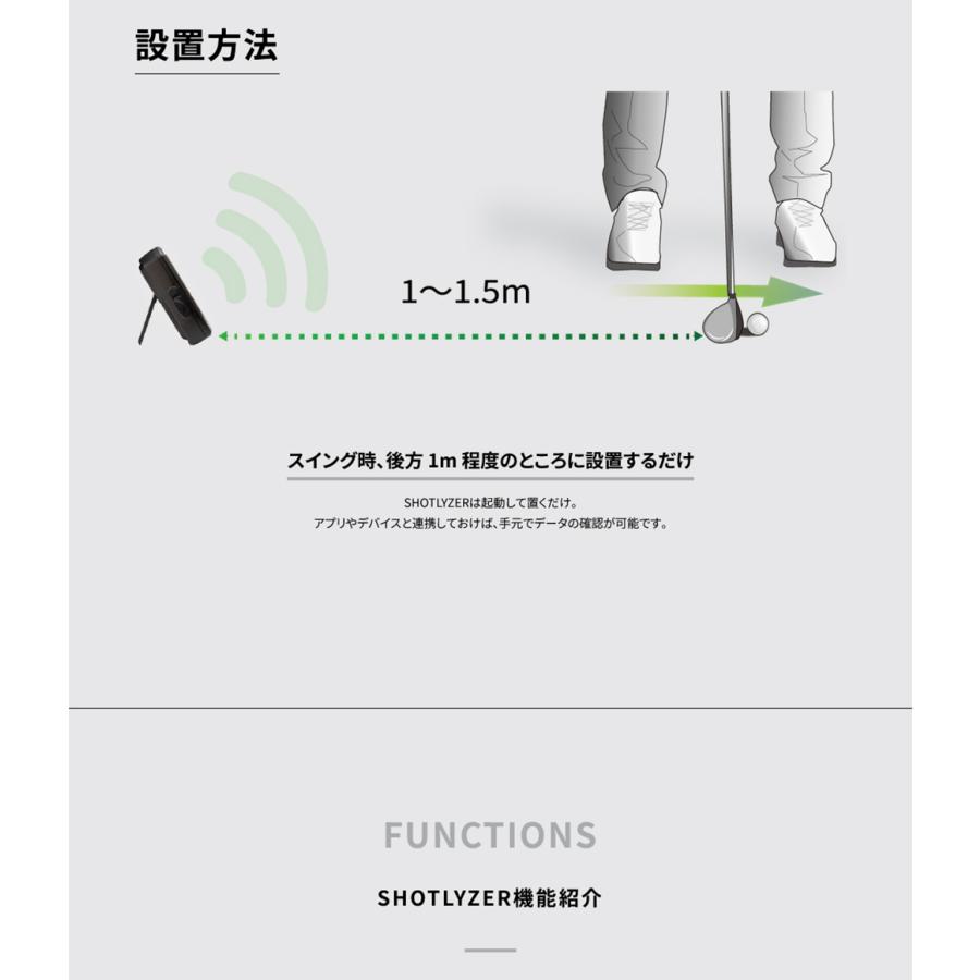 ShotNavi（ショットナビ） [新作] ゴルフ Shot Navi SHOTLYZER