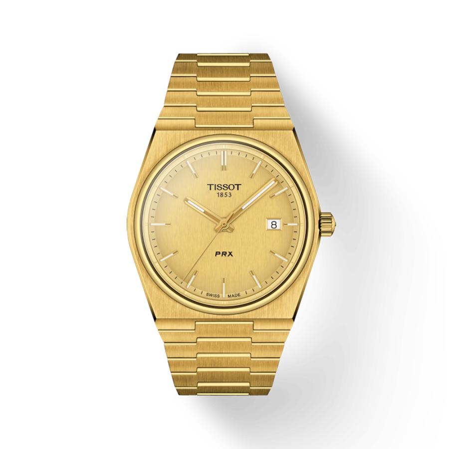 Tissot PRX ピーアールエックス クオーツ ゴールド TISSOT ティソ 腕時計 メンズ PRX ピーアールエックス クォーツ