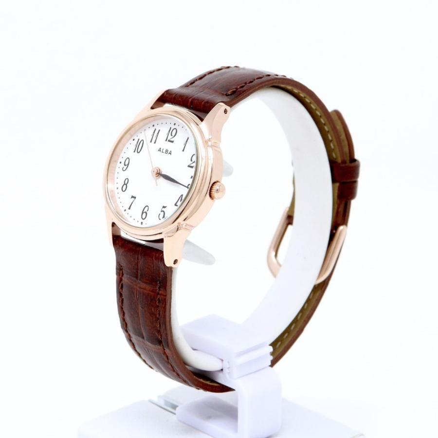 ALBA（SEIKO） セイコー アルバ レディース 腕時計 AEGK432 皮革