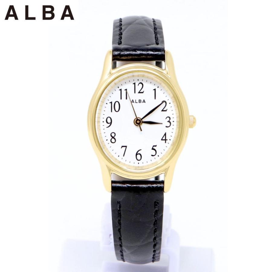 ALBA（SEIKO） セイコー アルバ レディース 腕時計 AEGK435 皮革