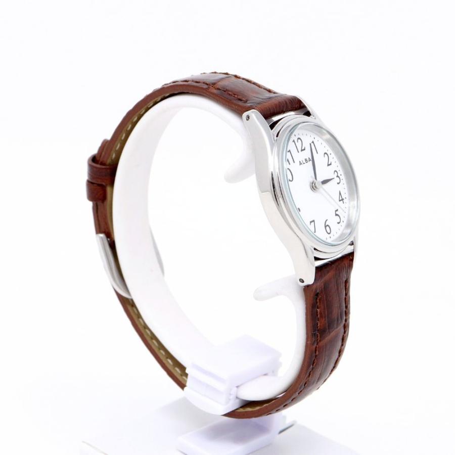 ALBA（SEIKO） セイコー アルバ レディース 腕時計 AEGK437 皮革 