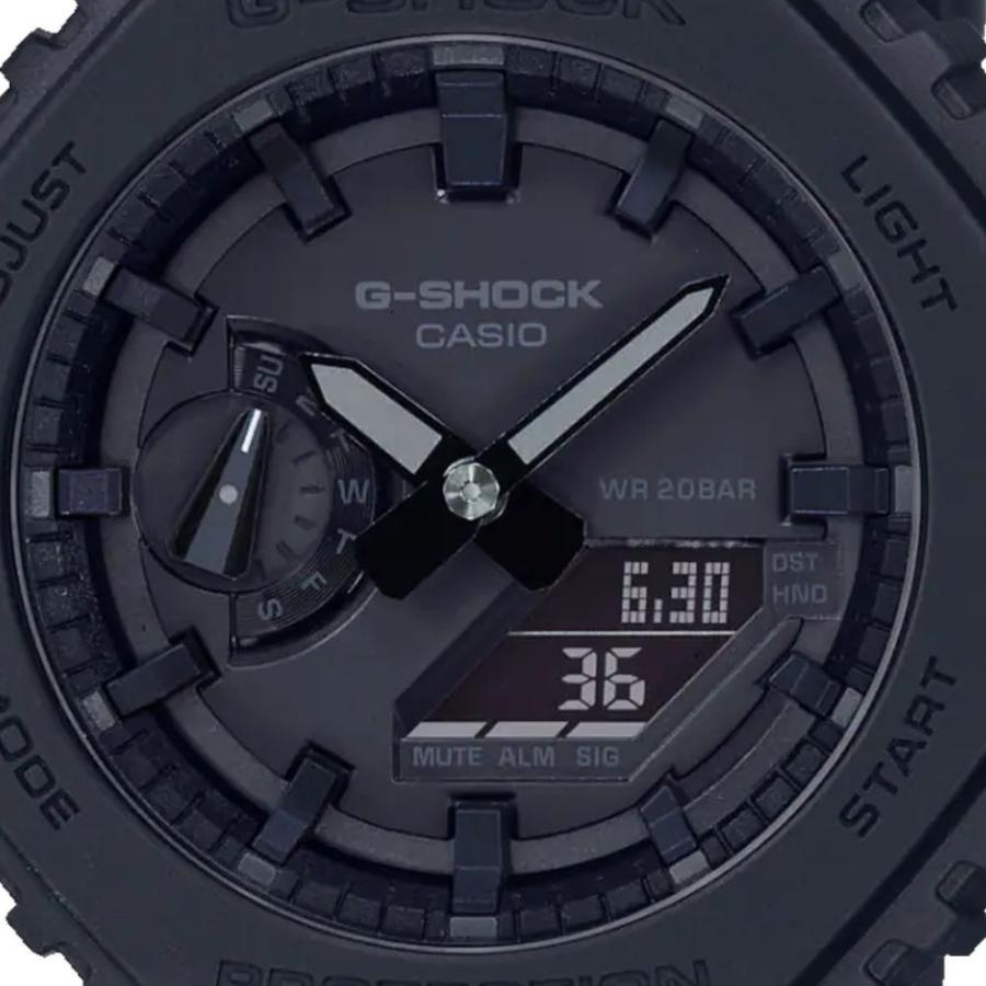 G-SHOCK GA-2100-1A1JF カシオーク オールブラック 薄型 アナデジ 国内