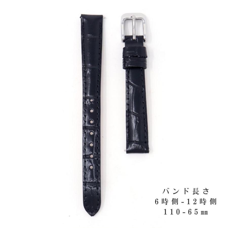 SEIKO 革ベルト　12本 SEIKO（セイコー） 時計ベルト 12mm レディース 純正 レザー 牛革