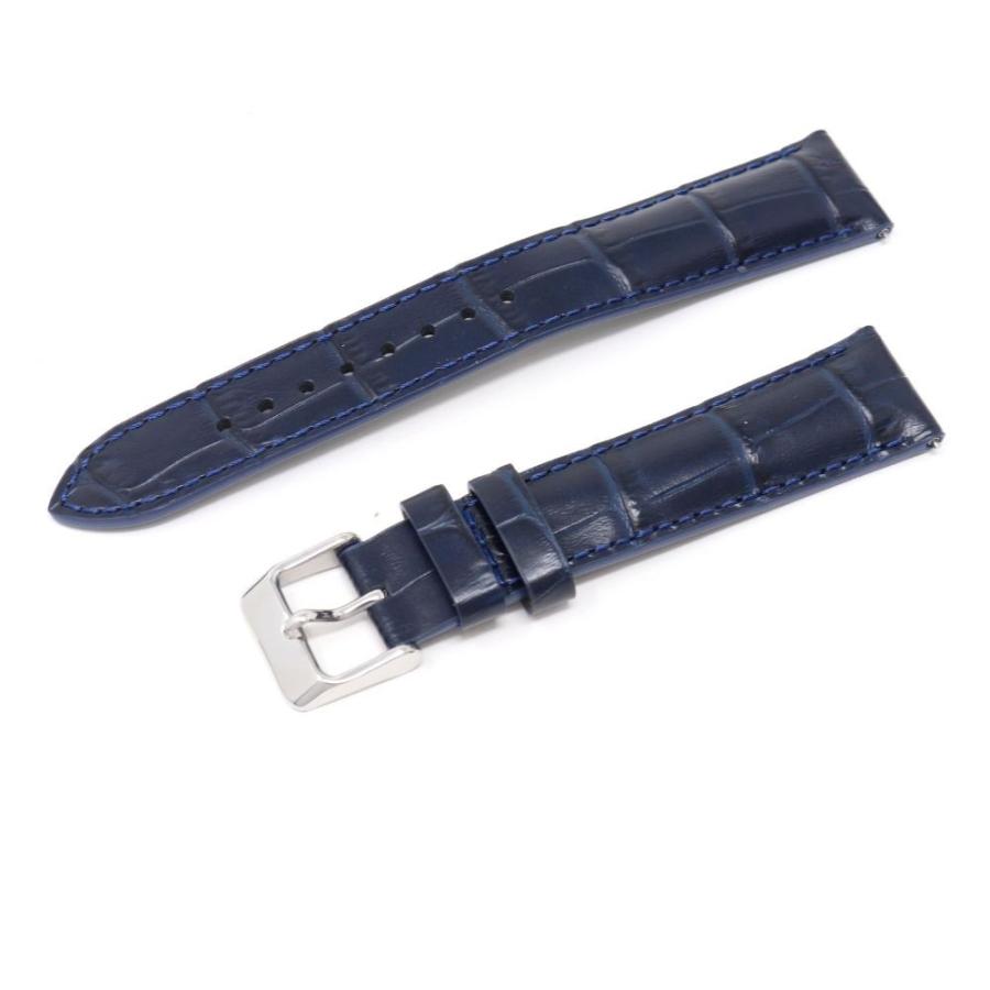 SEIKO（セイコー） 19mm 純正 バンド 牛 革 ワニタケフ 型押 RS06S19NY