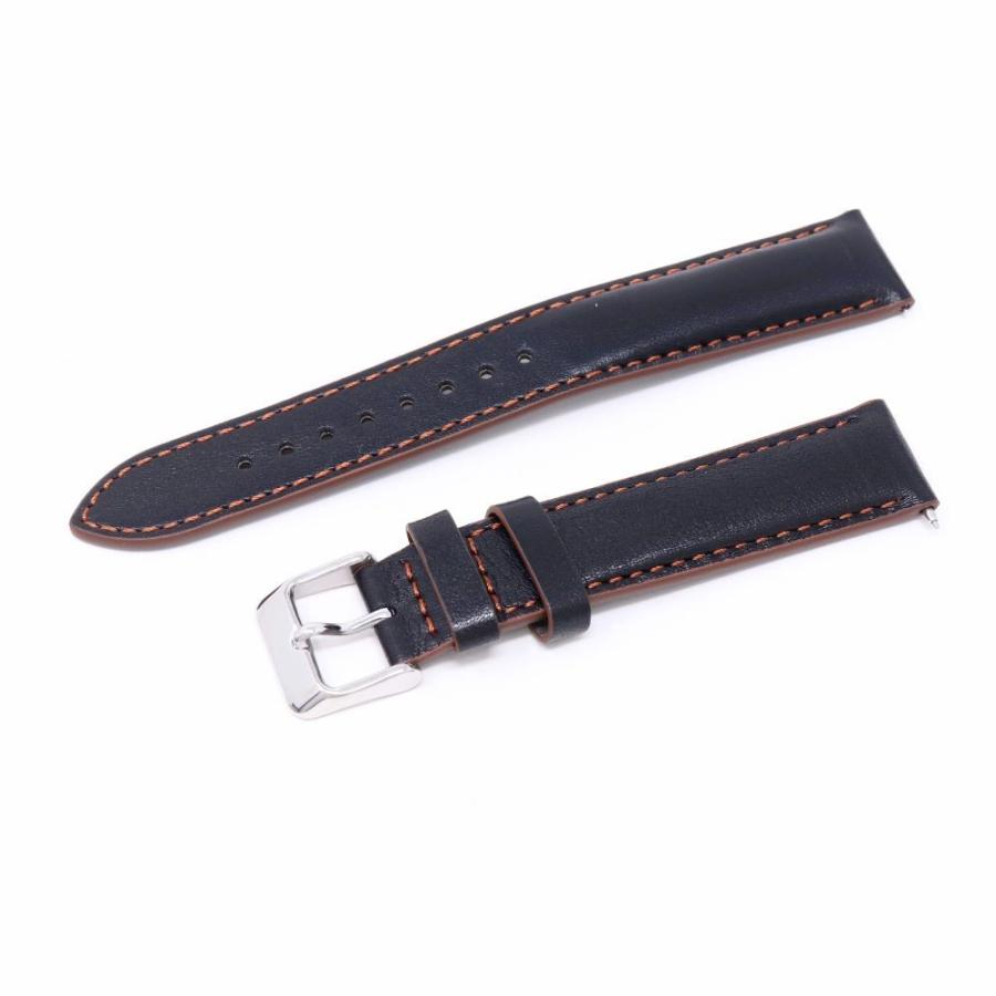 SEIKO（セイコー） 時計ベルト 18mm メンズ 純正 レザー 牛革 スムース