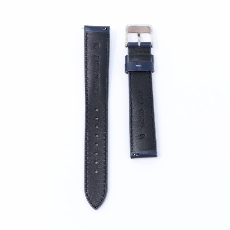 SEIKO（セイコー） 時計ベルト 18mm メンズ 純正 レザー 牛革 スムース