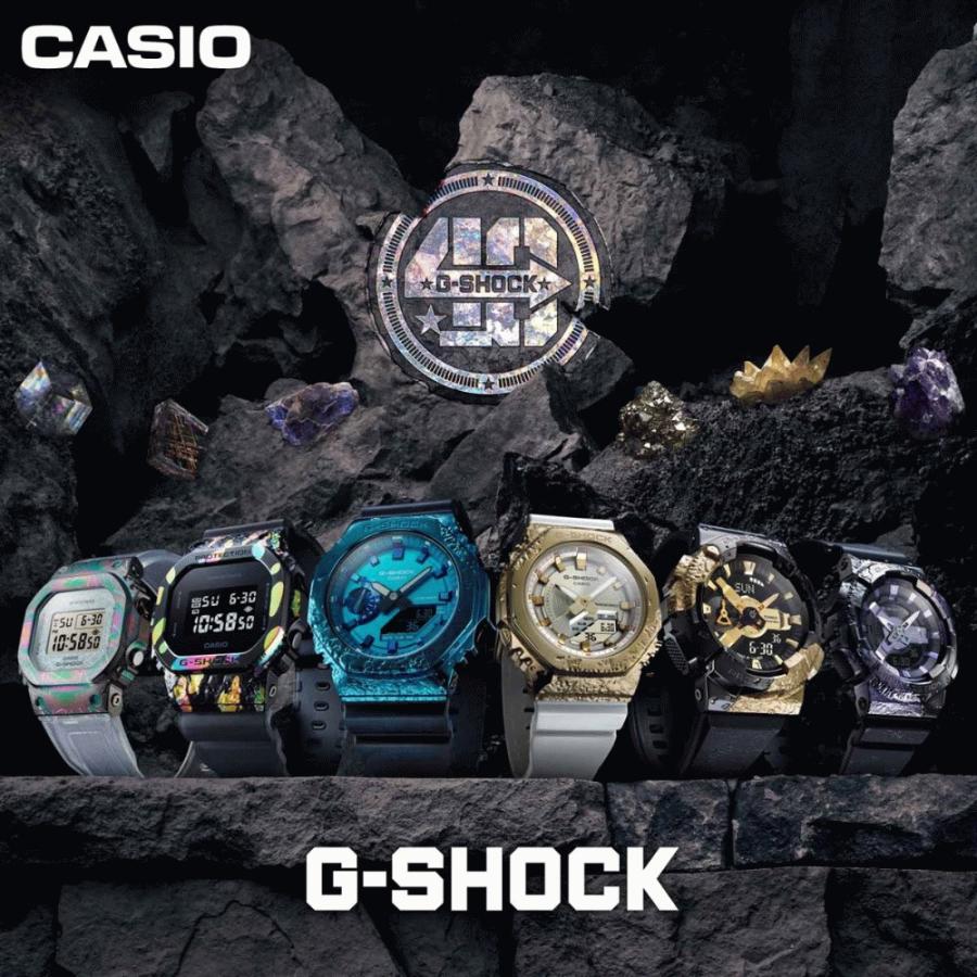 カシオ g-shock 腕時計 40周年 アドヴェンチャラーズ・ストーン カルサイト GM-114GEM-1A9JR メタルベゼル 40th Anniversary Adventurer's Stone CASIO｜jwcopal｜02