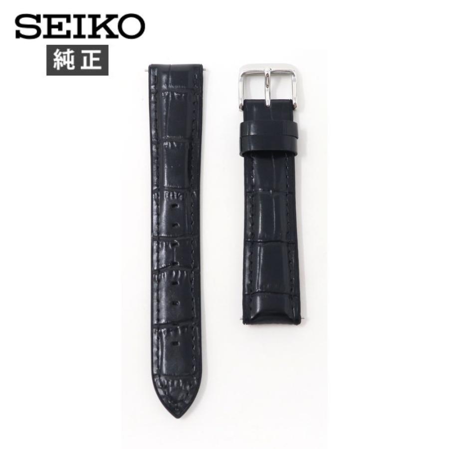 SEIKO セイコー 純正 ベルト 革 ラバー RS02C18BK 18mm 時計 SEIKO セイコー 純正 ベルト 革 ラバー RS02C18BK 18mm 時計