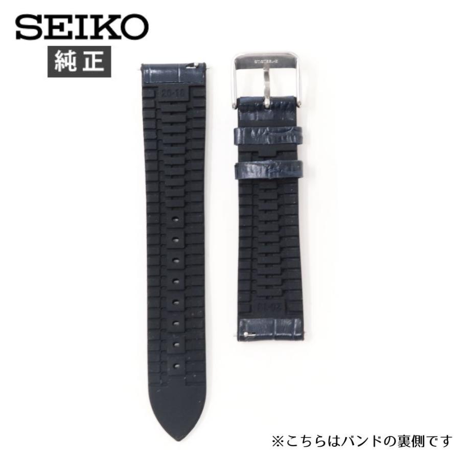SEIKO セイコー 純正 ベルト 革 ラバー RS02C20NY 20mm 時計 SEIKO セイコー 純正 ベルト 革 ラバー RS02C20NY 20mm 時計