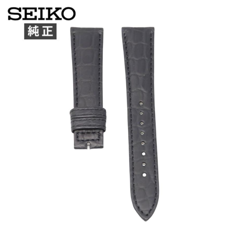 SEIKO 19mm グランドセイコー 純正 クロコダイル ベルト DEA3AW