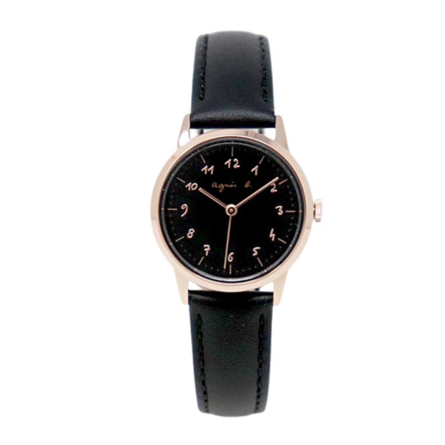 agnès b. クォーツ腕時計 ブラック/ゴールド agnès b. 腕時計 クォーツ ゴールド/ブラック 時計｜メンズ