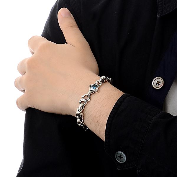 【未使用】M's collection　エムズコレクション　シルバーブレスレット M'S COLLECTION エムズコレクション M's collection シルバー