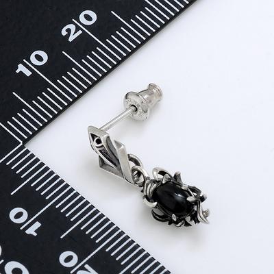 M's collection シルバー ピアス 片耳用 彼氏 誕生日 ギフトラッピング