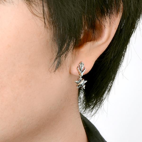 Ms collection シルバー 片耳用ピアス M'S COLLECTION（エムズコレクション） シルバー ピアス 片耳用 彼氏