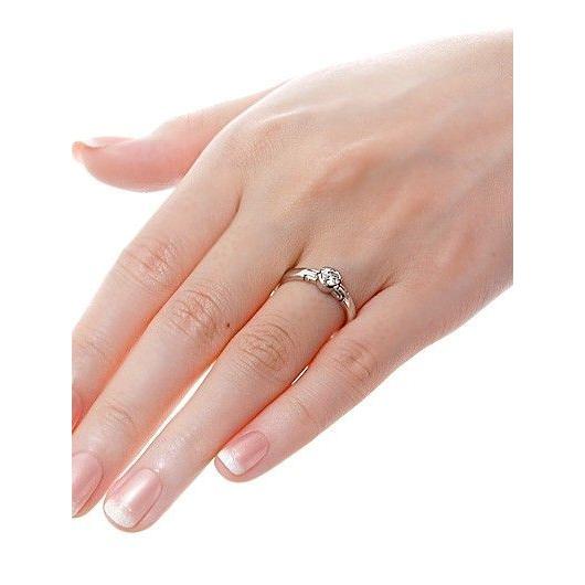 プラチナ エンゲージリング 婚約指輪 リング 指輪 ダイヤモンド 名入れ