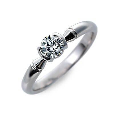 プラチナ エンゲージリング 婚約指輪 リング 指輪 ダイヤモンド 名入れ
