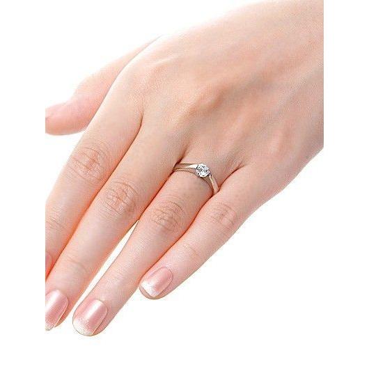 プラチナ エンゲージリング 婚約指輪 リング 指輪 ダイヤモンド 名入れ
