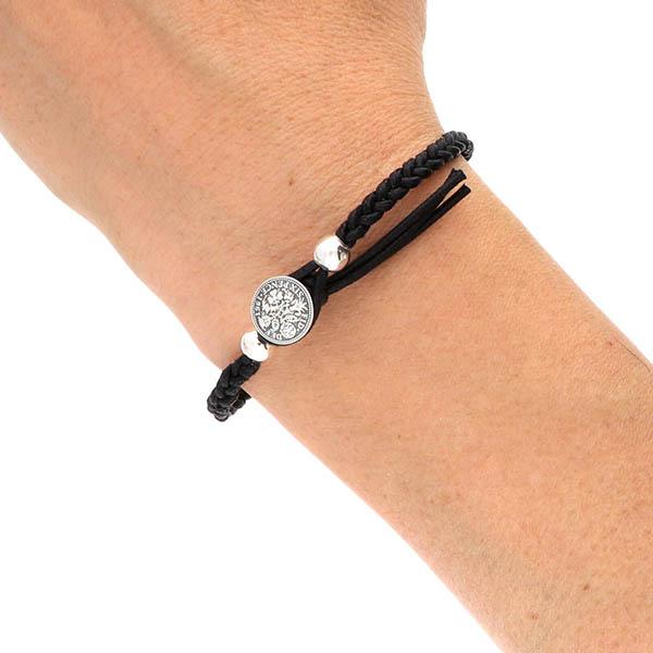 AQUA SILVER（アクアシルバー） コードペアブレスレット ペア カップル