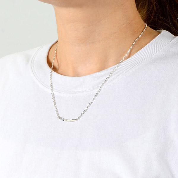AQUA SILVER（アクアシルバー） シルバーペアネックレス ペア カップル