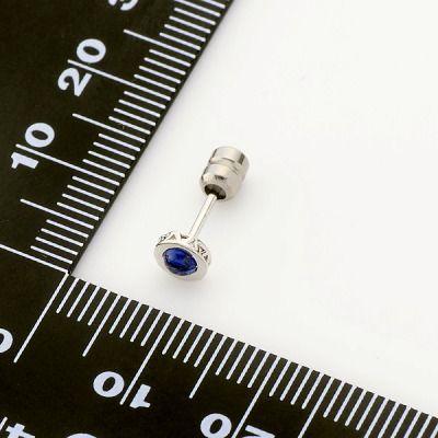 AZZURRO シルバー ピアス 片耳用 彼氏 メンズ プレゼント アズーロ