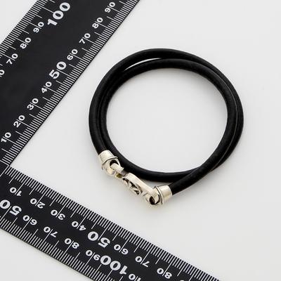 DAgDART シルバー レザーブレスレット 彼氏 誕生日 ギフトラッピング