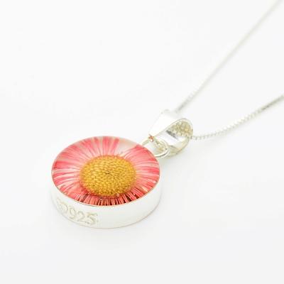 シルバー ネックレス Candy Flower  名入れ 刻印 彼女 誕生日 ラッピング キャンディフラワー レディース プレゼント 花 |  | 03