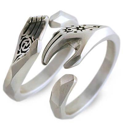 Hourokudo シルバー 婚約指輪 結婚指輪 エンゲージリング ペアリング ペア プレゼント ホウロクドウ プレゼント | 