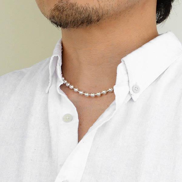 シルバーネックレス M's collection メンズ 彼氏 男性 誕生日 ギフト プレゼント_6