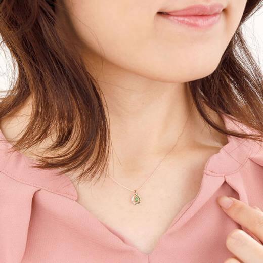 ゴールド ネックレス ダイヤモンド 誕生石 彼女 誕生日 ラッピング ウィスプ レディース プレゼント |  | 06