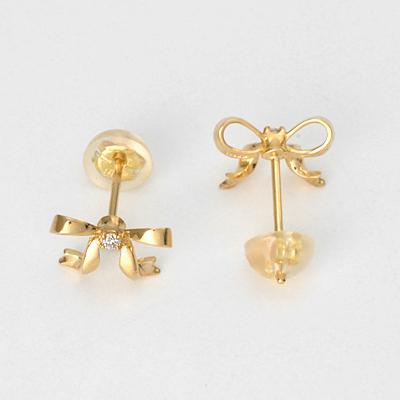 WISP ステンレス ピアス ダイヤモンド 彼女 プレゼント ウィスプ 誕生日 レディース プレゼントの画像