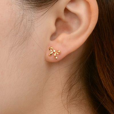 WISP ステンレス ピアス ダイヤモンド 彼女 プレゼント ウィスプ 誕生日 レディース プレゼントの画像