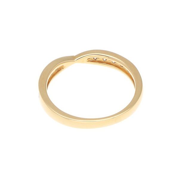 イエローゴールドリング Sweet10Diamond レディース 彼女 女性 誕生日プレゼント ギフト 結婚10周年 結婚記念日の画像