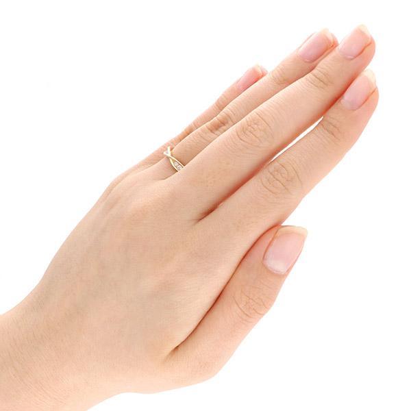 イエローゴールドリング Sweet10Diamond レディース 彼女 女性 誕生日プレゼント ギフト 結婚10周年 結婚記念日の画像