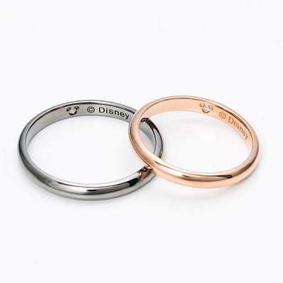 THE KISS ペアリング ディズニー ザ・キッス 2本セット 指輪 カップル