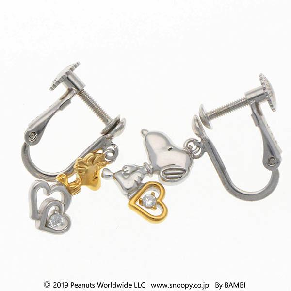 SNOOPY（スヌーピー） ウッドストック イヤリング 両耳用 レディース