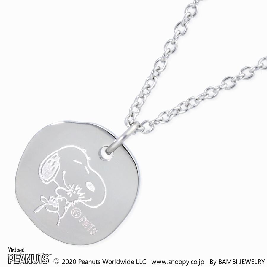 ステンレスネックレス(PEANUTS×ファイテン) SNOOPY(スヌーピー 