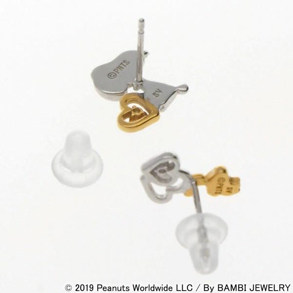 SNOOPY（スヌーピー） ウッドストック ピアス 両耳用 ぬいぐるみ付