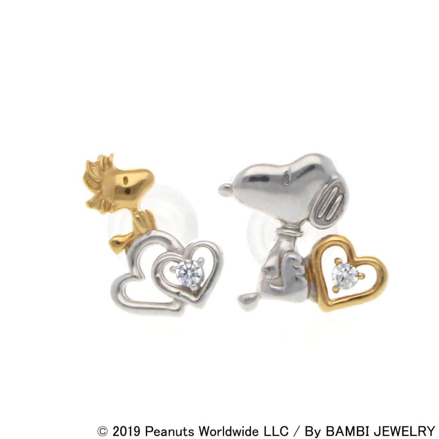 SNOOPY（スヌーピー） ウッドストック ピアス 両耳用 レディース