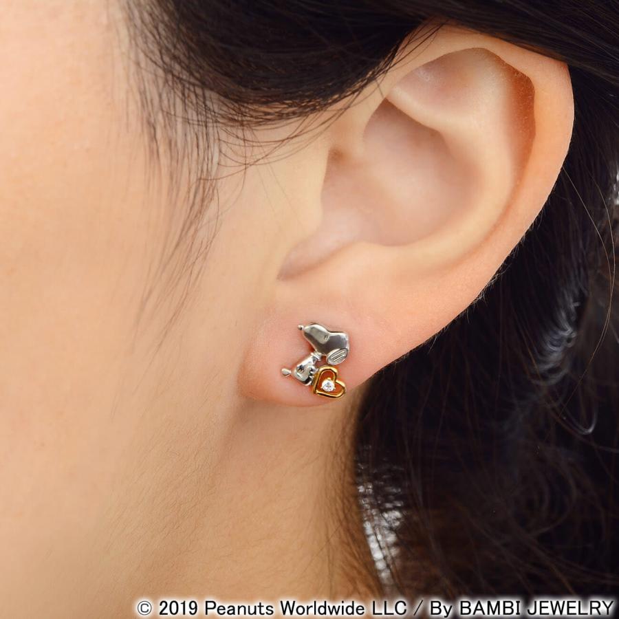 SNOOPY（スヌーピー） ウッドストック ピアス 両耳用 レディース