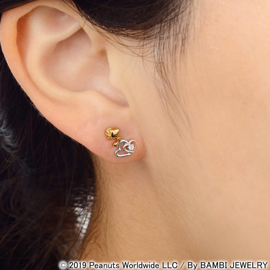 SNOOPY（スヌーピー） ウッドストック ピアス 両耳用 レディース