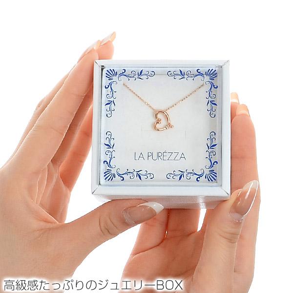 ピンクダイヤモンドネックレス LA PUREZZA Lab Grown Diamond