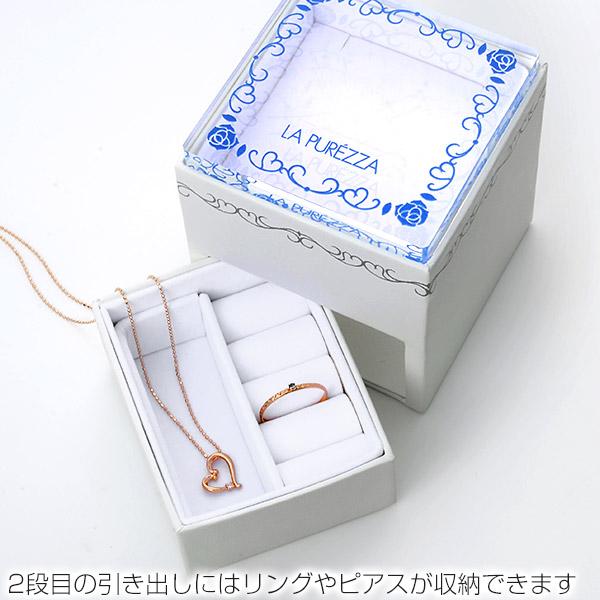 ピンクダイヤモンドネックレス LA PUREZZA Lab Grown Diamond