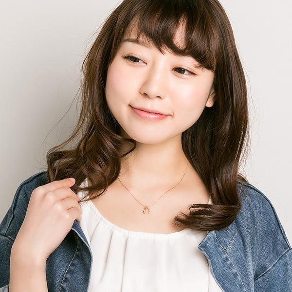 ピンクダイヤモンドネックレス LA PUREZZA Lab Grown Diamond