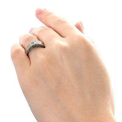 Hourokudo シルバー 婚約指輪 結婚指輪 エンゲージリング ペアリング